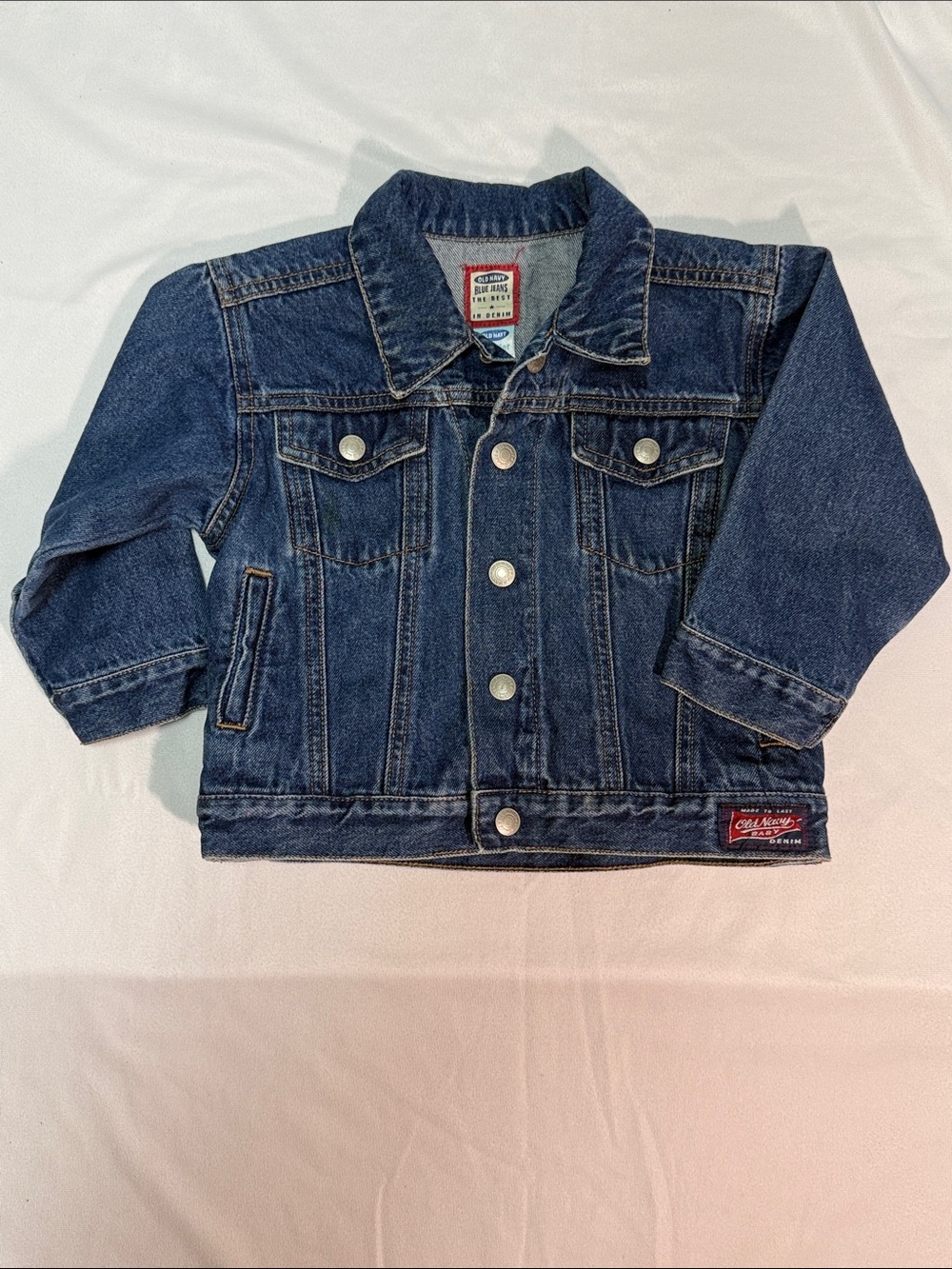 Old Navy Indigo Blue Kids Denim Jacket Toddler 2T